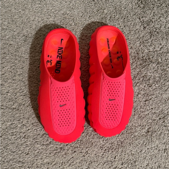 Nike Shoes - Nike Mind 001 clogs red/orange 🔥